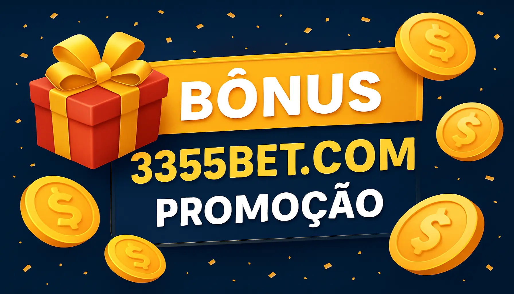 O bônus promocional 3355BET.COM é uma ótima maneira de começar sua aventura