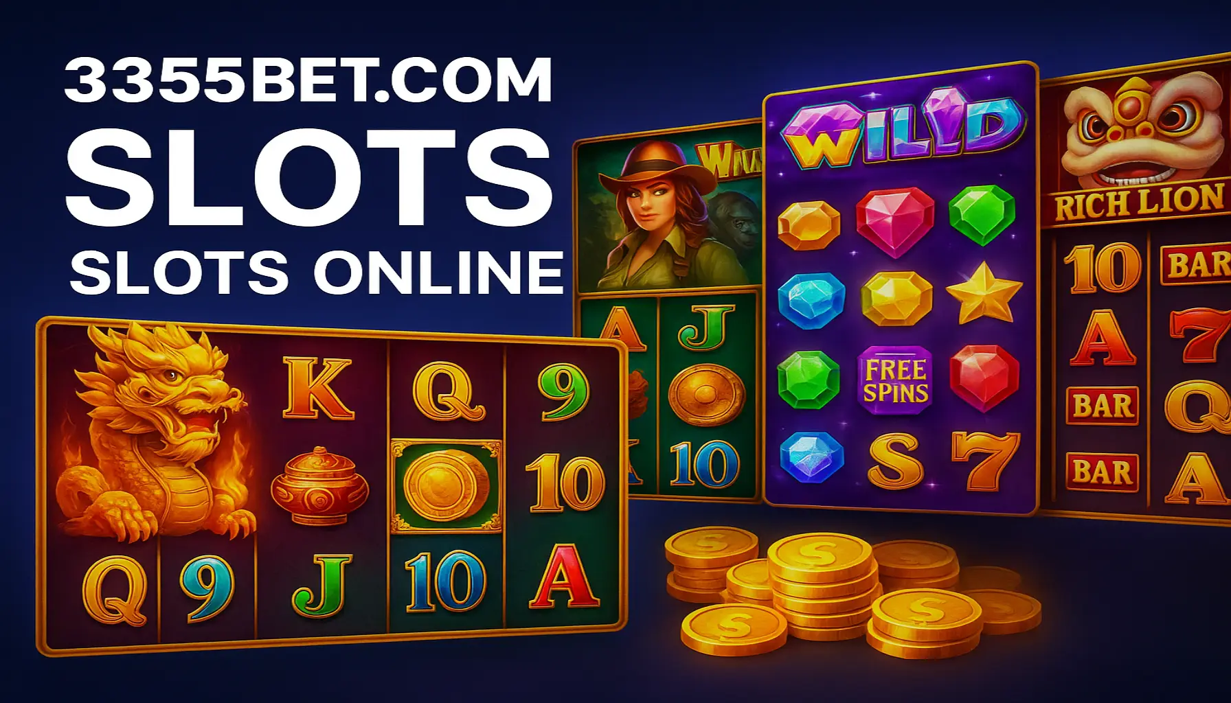 Explore o mundo das slot machines no 3355BET.COM Casino